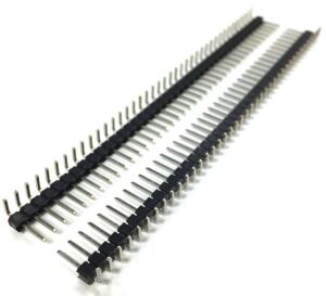 Header Erkek 1x40 tek sıra 90 derece 2,54mm Male