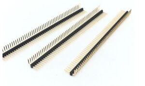 Header Erkek 1x40 tek sıra 90 derece 2,54mm Male
