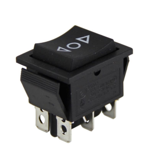 IC-111  Geniş Işıksız Anahtar (On)-Off-(On) 6P Ok'Lu Yaylı