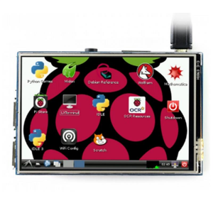 Raspberry Pi 3.5 inç 480 x 320 Dokunmatik IPS LCD (B) Ekran