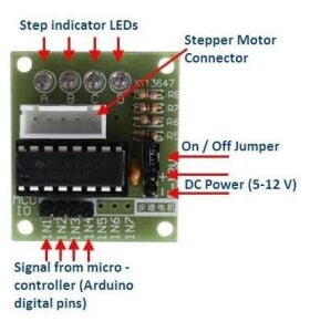 ULN2003A Step Motor Sürücü Kart
