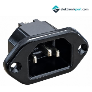 Erkek Power Soketi Üçlü Kulaklı