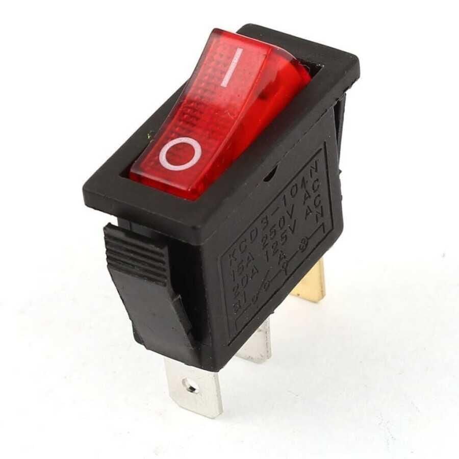 IC-113-0  Tekli Dar Işıklı Anahtar On-Off 3P