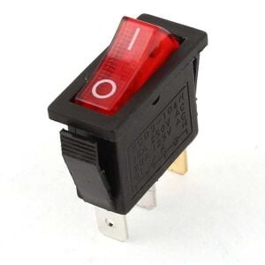 IC-113-0  Tekli Dar Işıklı Anahtar On-Off 3P