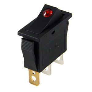 IC-113A  Tekli Dar Nokta Işıklı Anahtar On-Off 3P