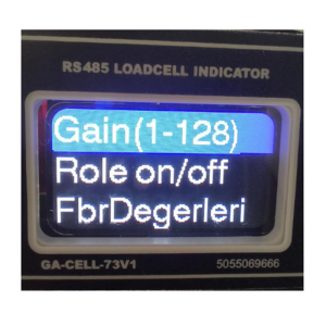 Loadcell İndikatör - Yük Hücresi Göstergesi