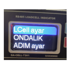 Loadcell İndikatör - Yük Hücresi Göstergesi