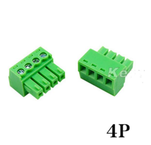 Geçmeli Klemens 4 Pin 3,81mm Dişi