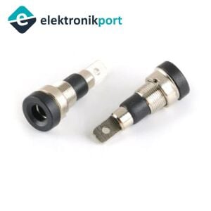 Banana Dişi Jak 4mm Siyah - Female Jack Yüksek Kalite