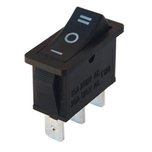 IC-115  Tekli Dar Işıksız Anahtar On-Off-On 3P