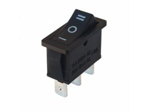 IC-115  Tekli Dar Işıksız Anahtar On-Off-On 3P