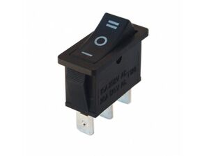 IC-115  Tekli Dar Işıksız Anahtar On-Off-On 3P