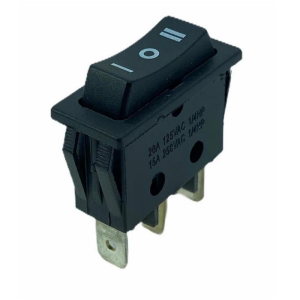 IC-117 Tekli Dar Işıksız Anahtar (On)-Off-(On) 3P Yaylı