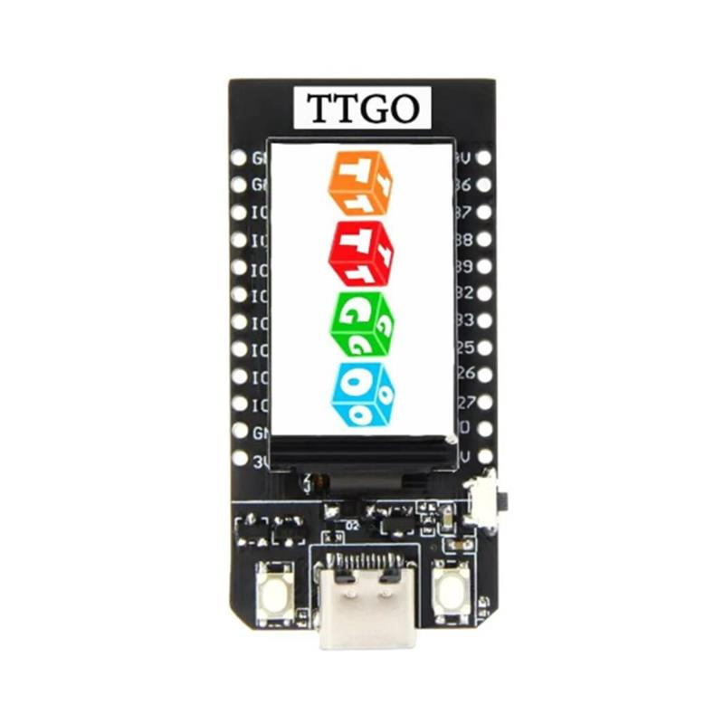 TTGO ESP32 CH340K WiFi Bluetooth Modül Geliştirme Kartı 1.14inc Lcd
