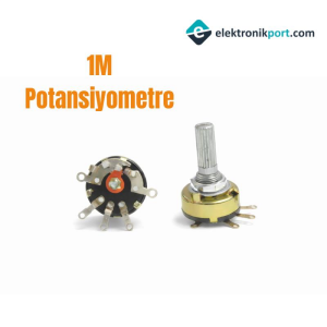 1M Anahtarlı Pot ON-OFF (Potansiyometre)