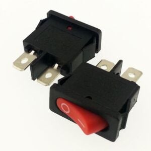 IC-117A  Mini (S) Tekli Dar Işıksız Anahtar On-Off 2P