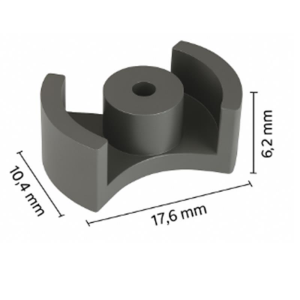 Ferrit Nüveli Bobin Çekirdeği PM-17 (PM Tipi Ferrit Core)