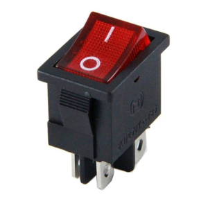 IC-119  Mini Işıklı Anahtar On-Off 4P