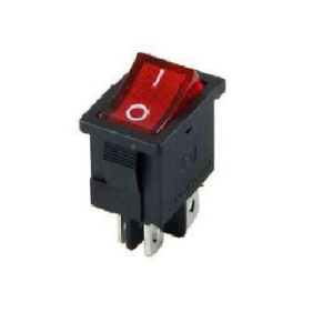 IC-119  Mini Işıklı Anahtar On-Off 4P