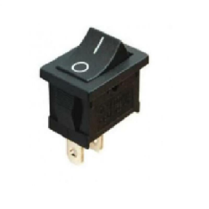 IC-120-S  Mini Işıksız Anahtar On-Off 2P Siyah A Kalite