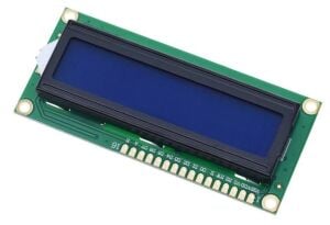LCD Ekran 2x16 (Mavi) 1602 mavi ekran 1602A 5V beyaz yazı tipi 16 Karakter 2 Satır Arduino