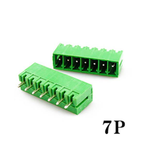 Geçmeli Klemens 7 Pin 3,81mm Erkek 180 Derece