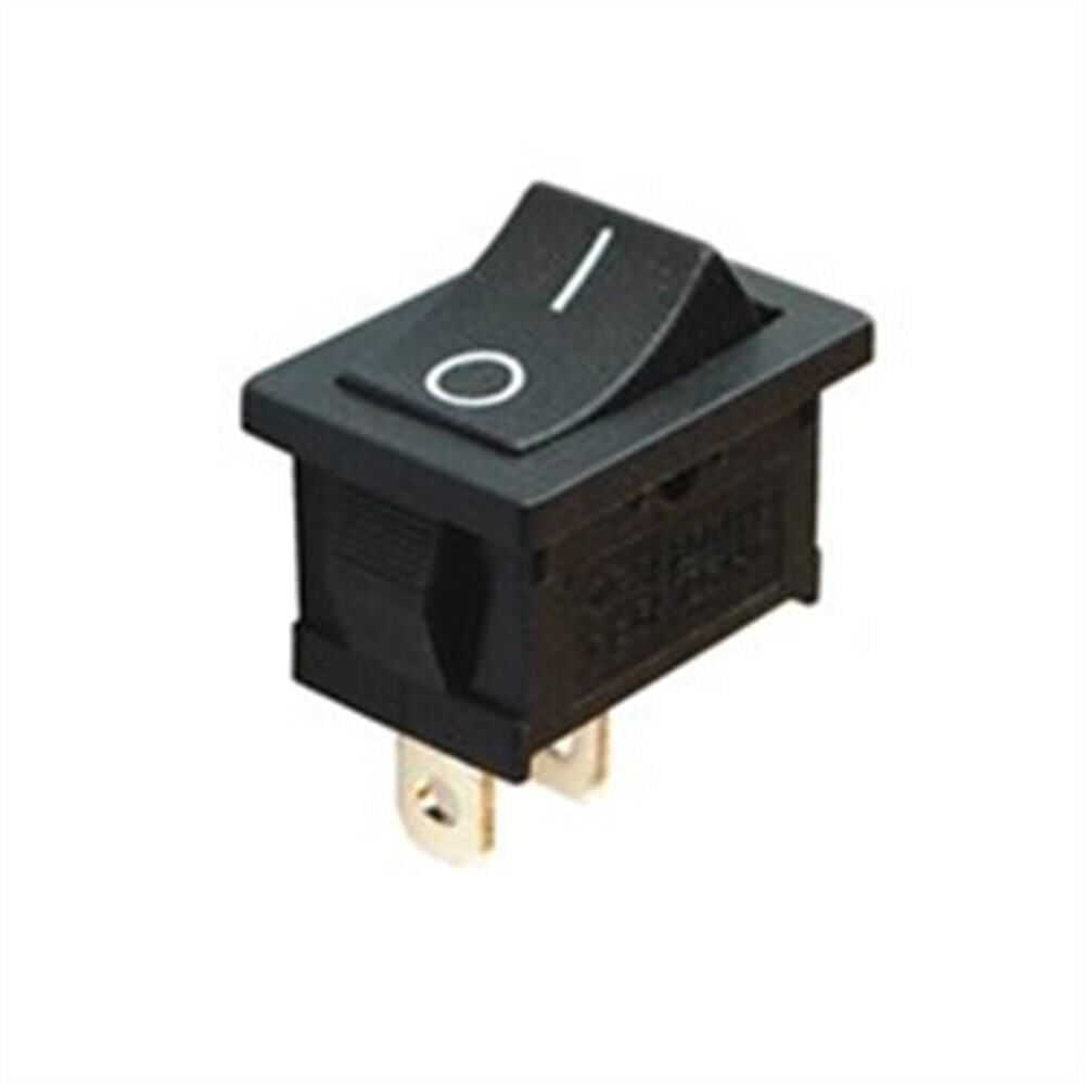 IC-120  Mini Işıksız Anahtar On-Off 2P Siyah B Kalite