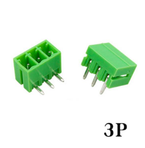 Geçmeli Klemens 3 Pin 3.81mm Erkek 90 Derece