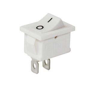 IC-120B  Mini Işıksız Anahtar On-Off 2P Beyaz