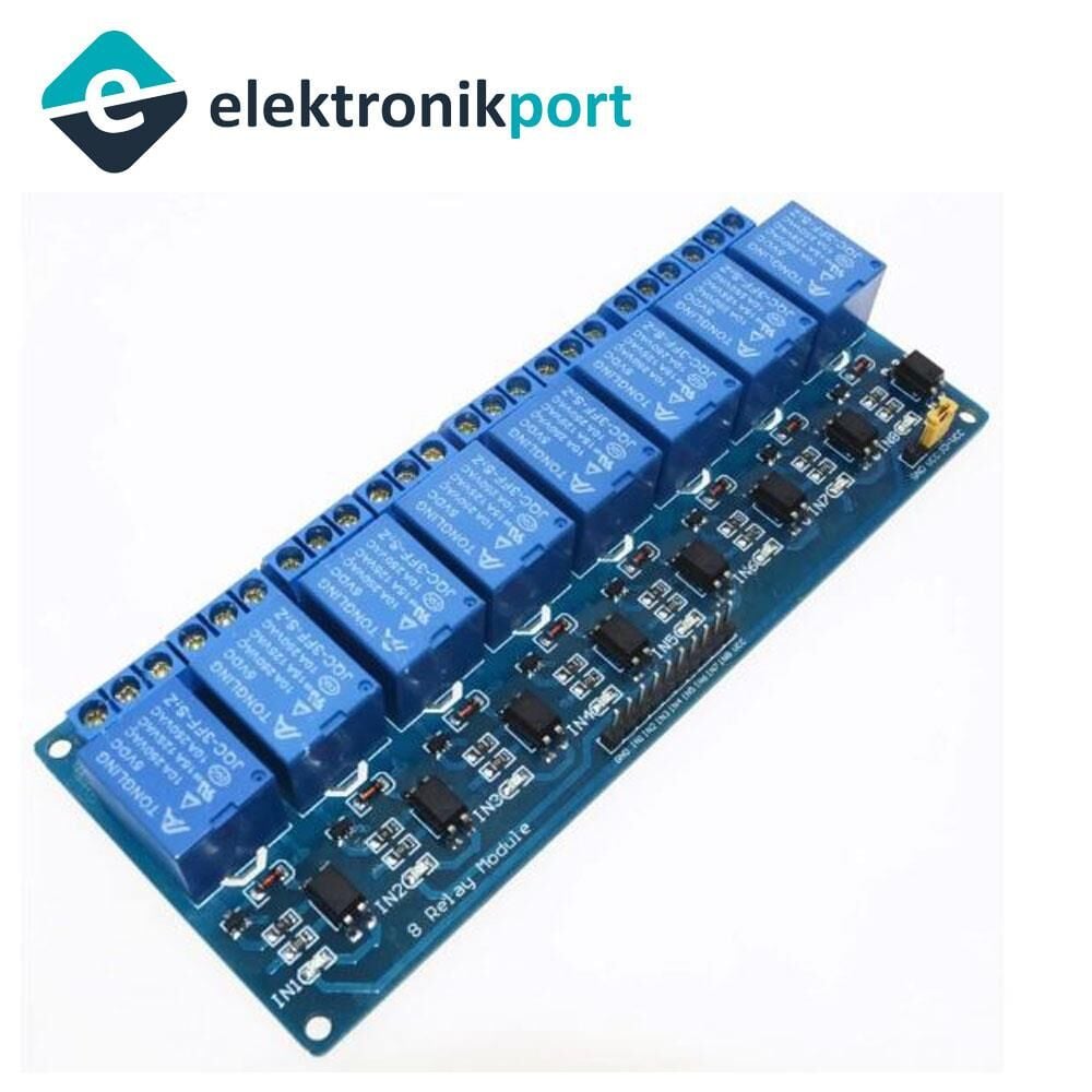 Röle Modülü - 8 Kanal 5V Arduino
