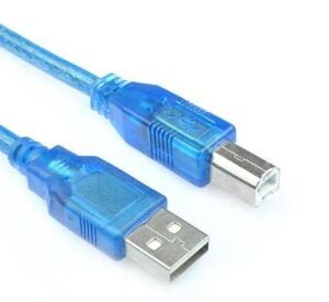 Yazıcı Kablosu 30 cm - Arduino Uyumlu USB B Erkek USB Erkek