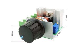 Voltaj Regülatörü Dimmer 2000W 220V AC  Yüksek Güç