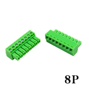 Geçmeli Klemens 8 Pin 3,81mm Dişi