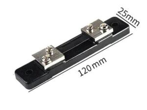 DC Ampermetre Şönt 50a 75mv Şönt Direnç Shunt
