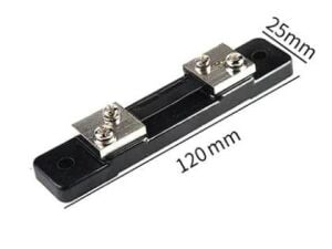 DC Ampermetre Şönt 50a 75mv Şönt Direnç Shunt