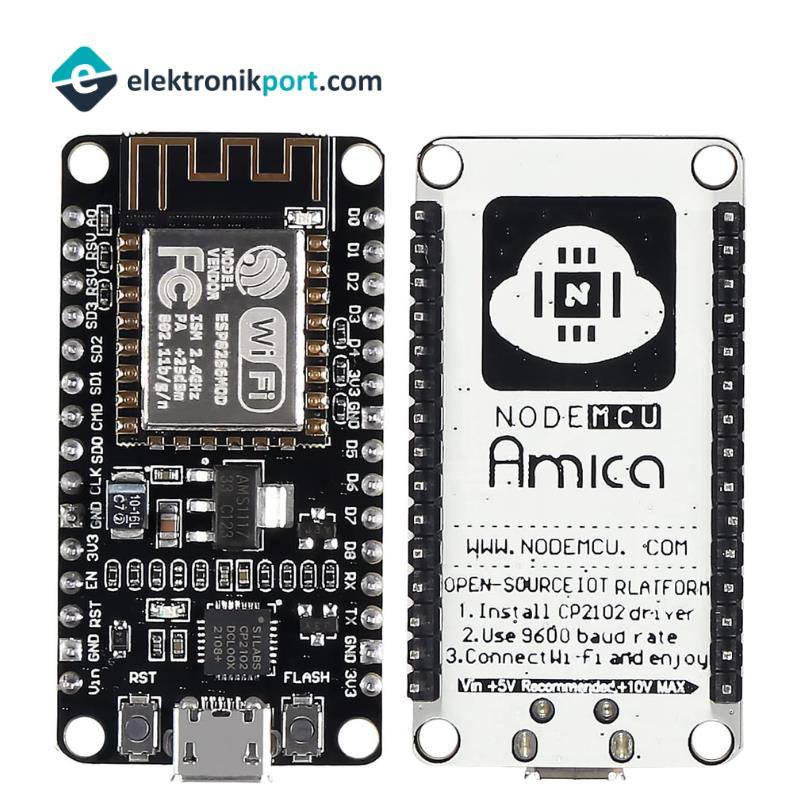 ESP8266 NodeMCU Cp2102 V2 Geliştirme Kartı