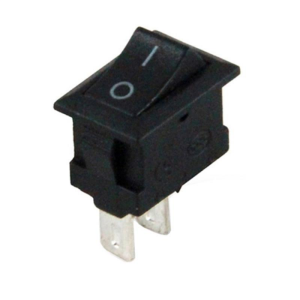 IC-125B  Mini (S) Işıksız Anahtar On-Off 2P Siyah