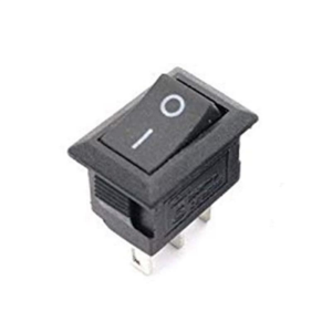 IC-125B-3 Mini (S) Işıksız Anahtar On-Off 3P Siyah