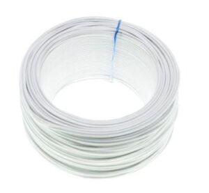 Montaj Kablosu Çok Damarlı 0,35 mm2 100 metre NYAF Beyaz