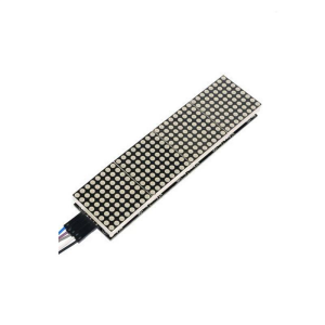 4'lü 8x8 Kırmızı Dot matrix Board Modül