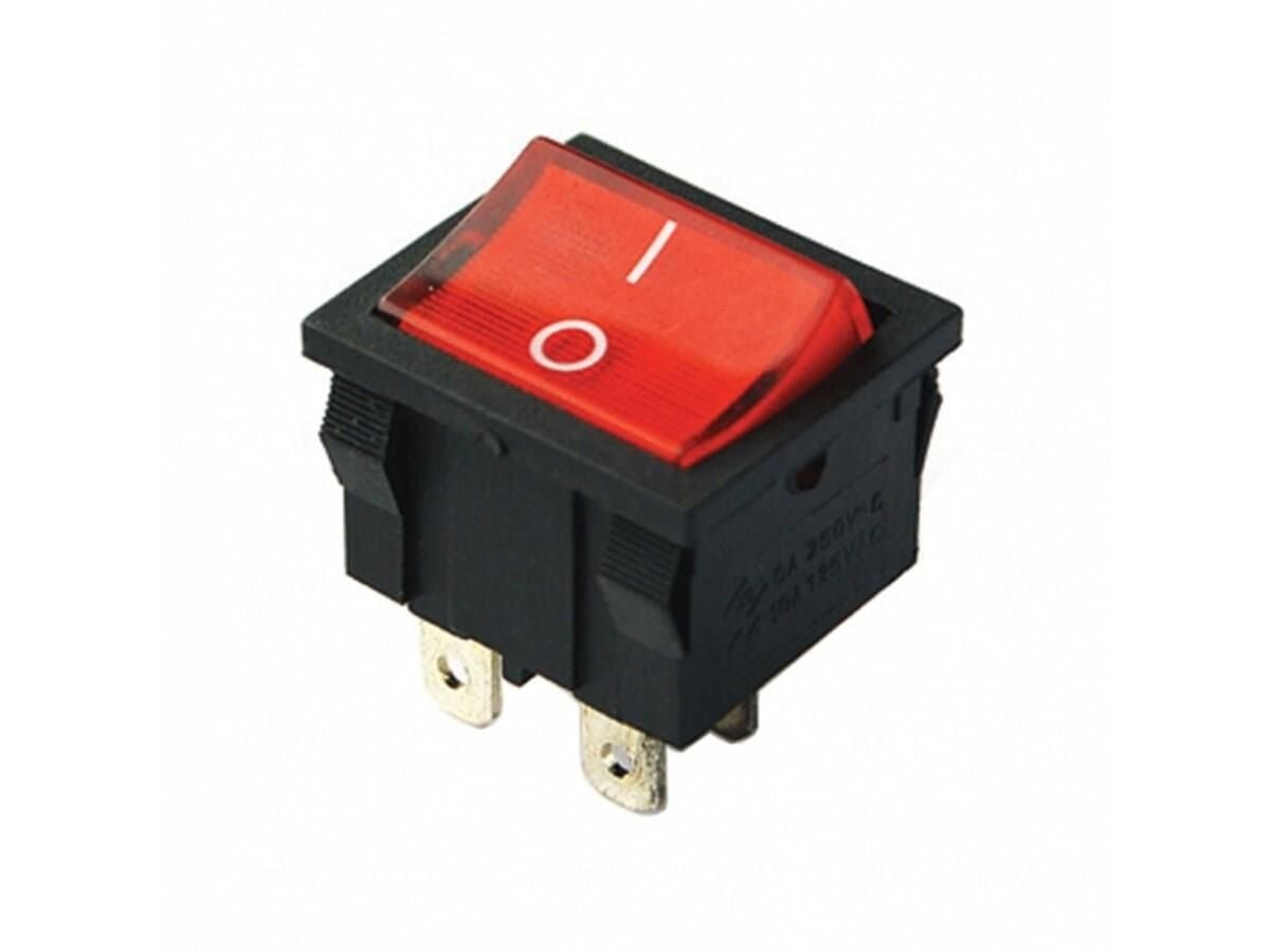 IC-126  Orta Boy Işıklı Anahtar On-Off 4P