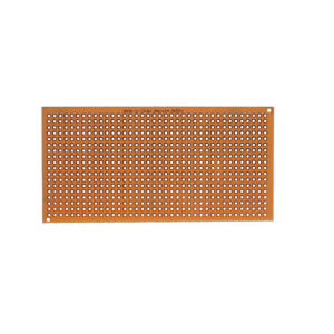 5x10 cm Delikli Pertinaks (Bakır) Tek Yüzlü