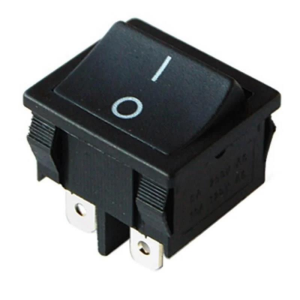 IC-128 Orta Boy Işıksız Anahtar Yaylı Off-Mom 4P