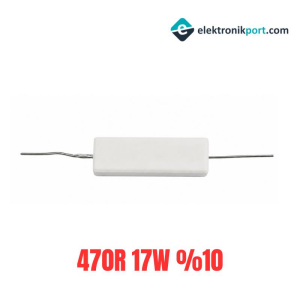 470R 17W %10 Tolerans Taş Direnç