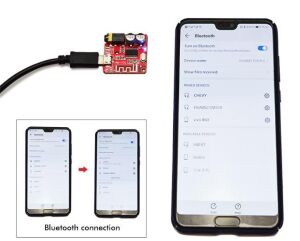 Bluetooth Ses Alıcı Modülü 4,1 Stereo mp3 Decoder
