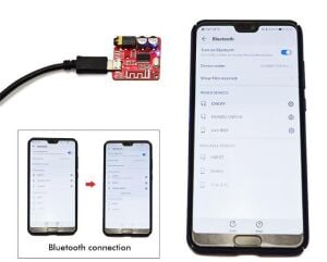 Bluetooth Ses Alıcı Modülü 4,1 Stereo mp3 Decoder