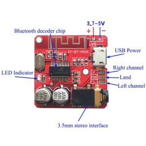 Bluetooth Ses Alıcı Modülü 4,1 Stereo mp3 Decoder