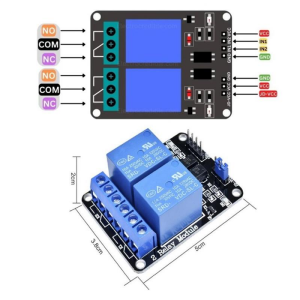 Röle Modülü 2 Kanal 12V