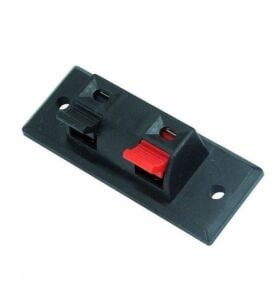 Hoparlör Terminali - Hoparlör Klemensi İkili Dikdörtgen IC-249 20x55mm