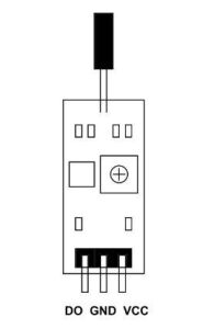 SW520D Tilt Sensör Kartı 3 Pin (Eğim Sensörü - Yatay)